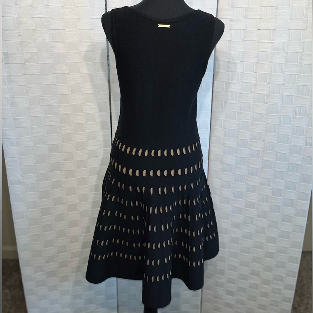 Michael Michael Kors Women’s Pointelle Design Knit Sleeveless Dress Size Medium - Picture 4 of 15